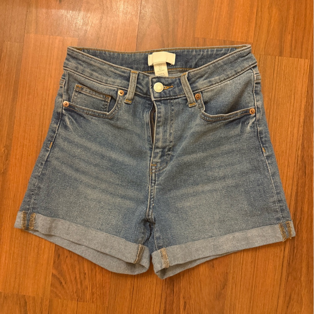 H&M Light Blue Jean Shorts